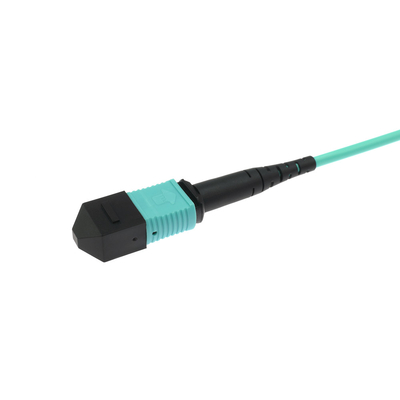 PVC/LSZH Multi Mode MPO MTP สายไฟเบอร์ออปติก ขนาด 20m ความยาวกับ -20.C ถึง 70.C อุณหภูมิการทํางาน