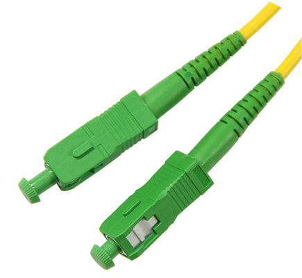 สายเคเบิลปาทช์ไฟเบอร์ออปติกเกรดโทรคมนาคม ด้วย PVC/LSZH Jacket กว้าง 3.0mm และสูญเสียการใส่ต่ํา
