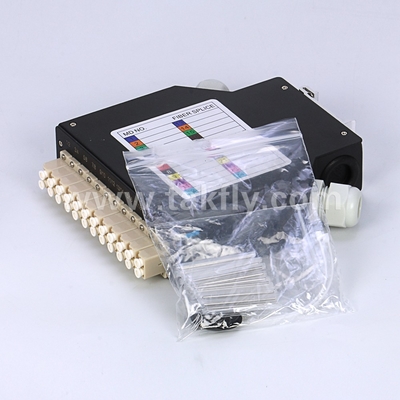 อลูมิเนียม DIN รถไฟฟ้าติดตั้ง LC/Sc Sx/Dx สายไฟเบอร์ออปติก โทรศัพท์กล่องการติดตั้งง่าย