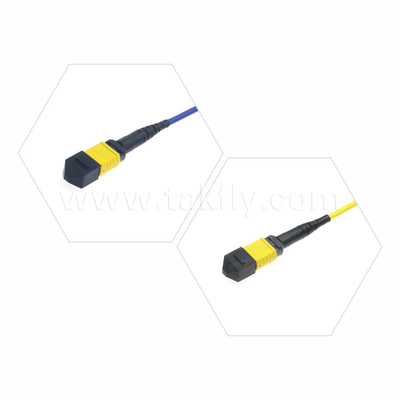 ศูนย์ข้อมูล FTTX สายไฟเบอร์ออปติก MPO แพทช์คอร์ด MTP กระดานกระดานกระดาน SM MM กระโดด
