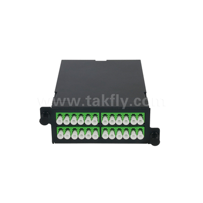 1U Rack Mount 24F MPO-LC MTP แพทช์พานีล ความหนาแน่นสูง 96F สําหรับศูนย์ข้อมูล