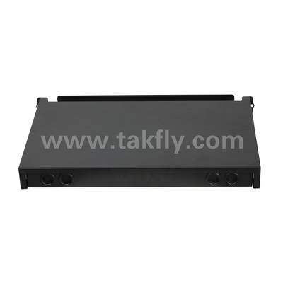 ปรับแต่งไฟเบอร์ออปติก MPO แคสเซ็ต MTP แพทช์แพนล์ แบบเลื่อนสําหรับศูนย์ข้อมูล FTTX
