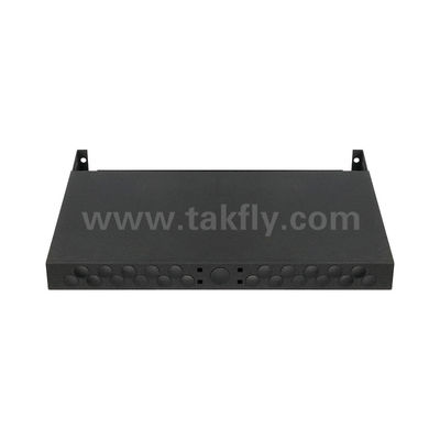 MPO/MTP การจัดการแพทช์แพเนล คาเซ็ตไฟเบอร์ออปติกสําหรับศูนย์ข้อมูล FTTX Telecom