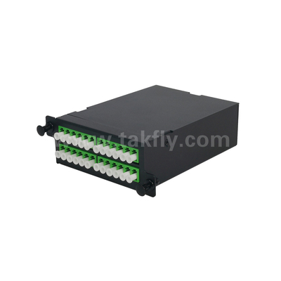 ไฟเบอร์ออปติก MPO คาเซ็ต MTP แพทช์แพนล์ อลูมิเนียมสกัด