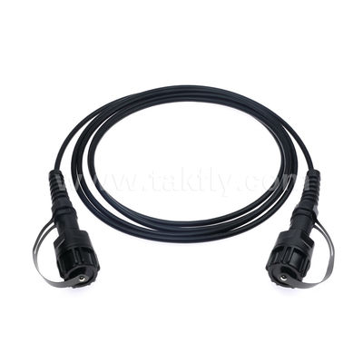 MPO/MTP Patch Cord กระดานกระดานกันน้ํา ODVA-MPO/MTP SM/MM Jumper สําหรับศูนย์ข้อมูล FTTX