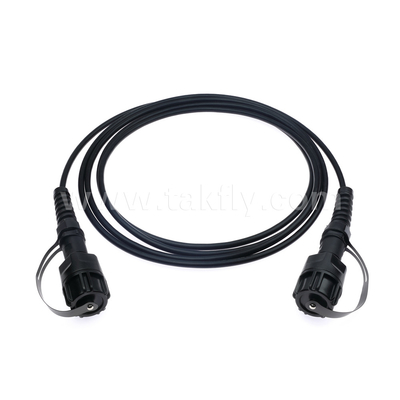 SM/MM MPO Patch Cord MTP Trunk Cable ODVA-MPO/MTP กระโดดกันน้ําสําหรับศูนย์ข้อมูล FTTX