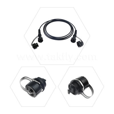 MPO/MTP Patch Cord กระดานกระดานกันน้ํา ODVA-MPO/MTP SM/MM Jumper สําหรับศูนย์ข้อมูล FTTX