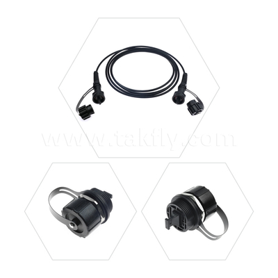 SM/MM MPO Patch Cord MTP Trunk Cable ODVA-MPO/MTP กระโดดกันน้ําสําหรับศูนย์ข้อมูล FTTX