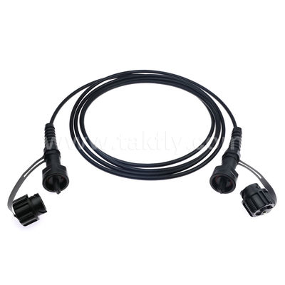 MPO/MTP Patch Cord กระดานกระดานกันน้ํา ODVA-MPO/MTP SM/MM Jumper สําหรับศูนย์ข้อมูล FTTX