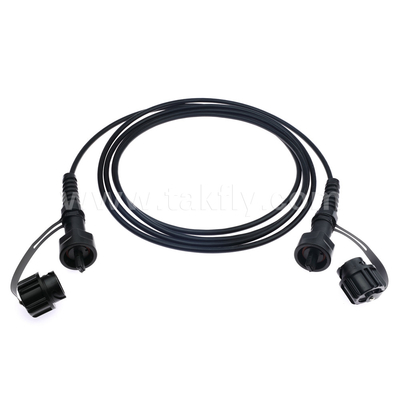 SM/MM MPO Patch Cord MTP Trunk Cable ODVA-MPO/MTP กระโดดกันน้ําสําหรับศูนย์ข้อมูล FTTX