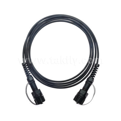MPO/MTP Patch Cord กระดานกระดานกันน้ํา ODVA-MPO/MTP SM/MM Jumper สําหรับศูนย์ข้อมูล FTTX