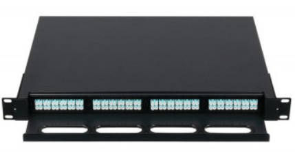 1U / 2U / 3U แผนที่ติดตั้ง Rack MPO / MTP Patch สําหรับศูนย์ข้อมูล