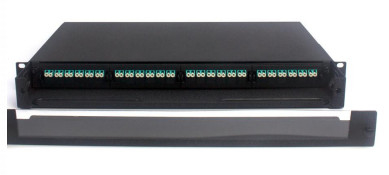 48/96 Cores 1U MTP/MPO Patch Panel สําหรับศูนย์ข้อมูล ออกแบบตามมาตรฐาน IEC60304