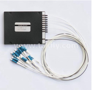 1%TAP 8+1CH CWDM Mux Demux กล่อง ABS 2.0mm 3.0mm LC แพคพีซี