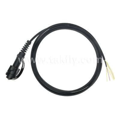 MPO/MTP Pigtail Patch Cord กระดานกระดานกันน้ํา ODVA-MPO/MTP SM/MM สําหรับศูนย์ข้อมูล FTTX