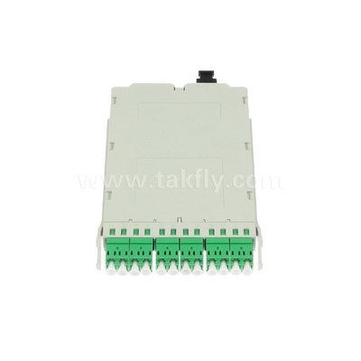โมดูลแคสเต็ต MPO ไฟเบอร์ออปติก MPO/MTP-LC 12C ที่ปิดก่อนสําหรับศูนย์ข้อมูล FTTX
