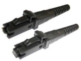 MTRJ Duplex Fiber Optic Connector กันอุณหภูมิ สําหรับเครือข่าย