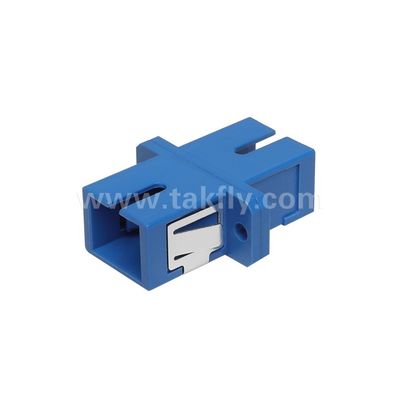 SC Adapter Cable Coupler APC/UPC สายใยออฟติก ซิมพล็กซ์/ดับเพล็กซ์ สําหรับศูนย์ข้อมูล FTTH Multicore