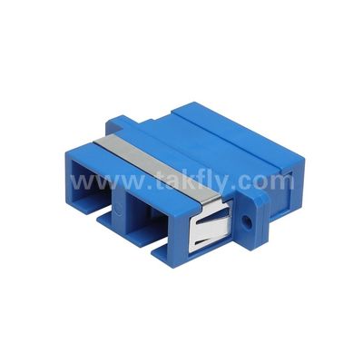 SC Adapter Cable Coupler APC/UPC สายใยออฟติก ซิมพล็กซ์/ดับเพล็กซ์ สําหรับศูนย์ข้อมูล FTTH Multicore