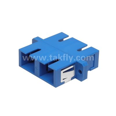 SC Adapter Cable Coupler APC/UPC สายใยออฟติก ซิมพล็กซ์/ดับเพล็กซ์ สําหรับศูนย์ข้อมูล FTTH Multicore