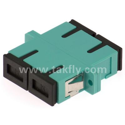 SC Adapter Cable Coupler APC/UPC สายใยออฟติก ซิมพล็กซ์/ดับเพล็กซ์ สําหรับศูนย์ข้อมูล FTTH Multicore