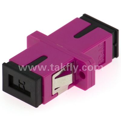 SC Adapter Cable Coupler APC/UPC สายใยออฟติก ซิมพล็กซ์/ดับเพล็กซ์ สําหรับศูนย์ข้อมูล FTTH Multicore