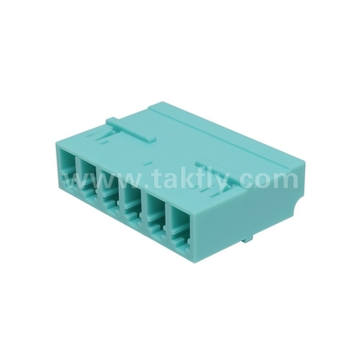 ไฟเบอร์ออปติก แอดป์เตอร์เคเบิลคัพเลอร์ LC APC/UPC SM/MM ซิมเพล็กซ์/ดูเพล็กซ์/ควาด/6 ทาง/8 ทาง สําหรับศูนย์ข้อมูล FTTH