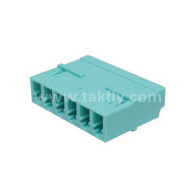 LC Adapter Cable Coupler APC/UPC SM/MM Simplex/Duplex/Quad/6 ทาง/8 ทาง สายไฟเบอร์ออปติก สําหรับศูนย์ข้อมูล FTTH