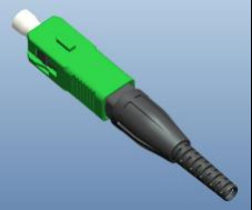 เครื่องเชื่อมไฟเบอร์ออปติกเครื่องจักรกล 1 หลัก พร้อมการรับประกัน PC 50dB Return Loss