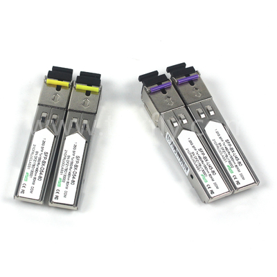 1.25G SFP BIDI Tx1550/Rx1490nm 80KM SMF DDM LC CISCO JUNIPER HUAWEI รองรับ SFP โมดูลตัวถ่ายออปติก