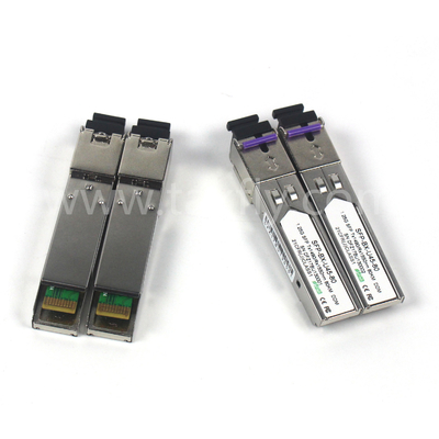 1.25G SFP BIDI Tx1550/Rx1490nm 80KM SMF DDM LC CISCO JUNIPER HUAWEI รองรับ SFP โมดูลตัวถ่ายออปติก