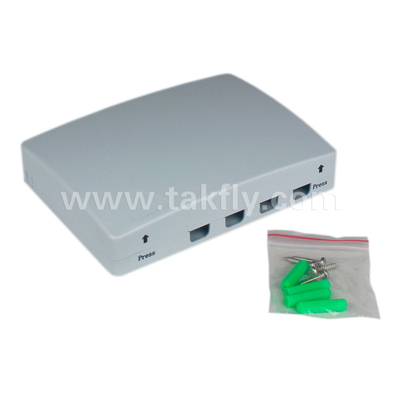 FTTH Fiber Optic Termination Box ให้การคุ้มครองและการจัดการที่แข็งแรงสําหรับอาคารเครือข่าย FTTx