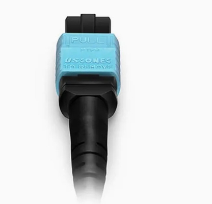สายไฟฟ้าไฟฟ้า FTTH แพทช์คอร์ด ทรังเคเบิล พีวีซี วัสดุแพนลท์ MPO สายไฟฟ้า