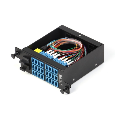 แผนการใหม่ MPO ความหนาแน่นสูง แพทช์แพนเนลและ Rack Mount ของขนาดเล็ก, น้ําหนักเบา, ทนต่อแรงกระแทก