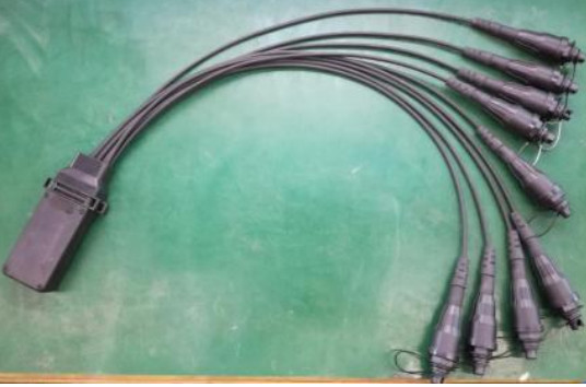 1x4 1x8 มินิ ไฟเบอร์ฮับ CLOSURE ITU-T G.657A2 4.8 มิลลิเมตร