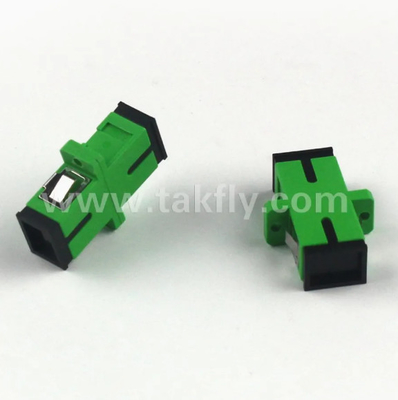 RoHS ที่สอดคล้องกับ FTTH SC Simplex Duplex Fiber Optic Adapter อุปกรณ์ปรับเปลี่ยนไฟเบอร์ออปติก อุณหภูมิการทํางาน -40- 85C ความสูญเสียการกลับ ≥45dB