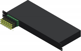 สายไฟเบอร์คอมแพคท์ กว้าง 50/125 MMC Connector Solutions ตัวเลือกสีที่กําหนดเอง