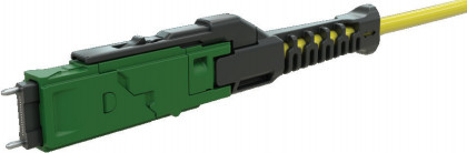 สายไฟเบอร์คอมแพคท์ กว้าง 50/125 MMC Connector Solutions ตัวเลือกสีที่กําหนดเอง