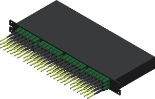 สายไฟเบอร์คอมแพคท์ กว้าง 50/125 MMC Connector Solutions ตัวเลือกสีที่กําหนดเอง