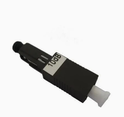 1310/1550nm Mu/PC Fiber Optic Attenuator -30dB ระยะอุณหภูมิขนาดใหญ่จากเพศชายไปเพศหญิง