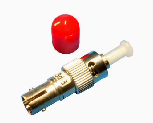 1dB-30dB ST/UPC/APC ตัวลดความหนาของไฟเบอร์ออฟติกเพศชาย-เพศหญิง พร้อม ST APC/UPC Connector