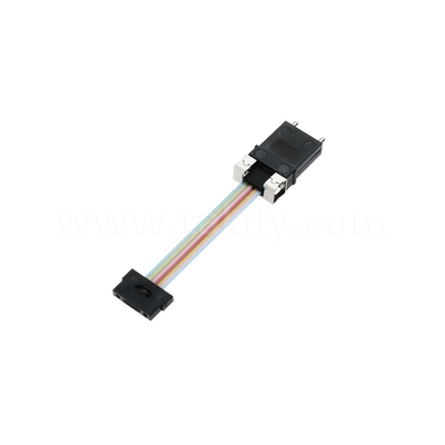 MT-Mini Multicore Fiber Optic Patch Cord การสูญเสียการกลับ MM/PC 20dB/SM/APC 60dB สําหรับการเชื่อมต่อ