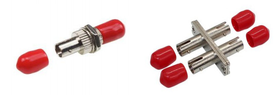 เครื่องเชื่อมไฟเบอร์ออปติก รุ่น ST แอดป์เตอร์ กันน้ําสําหรับการเชื่อมต่อที่เรียบร้อย