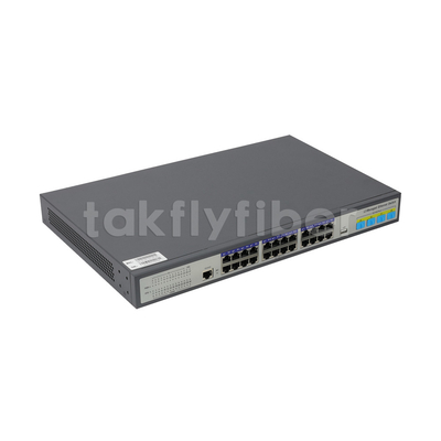Layer3 บริหาร 24-Port Gigabit PoE Switch ด้วย 4 X 10G SFP การทํางาน / อุณหภูมิการเก็บรักษา -10C- 70C