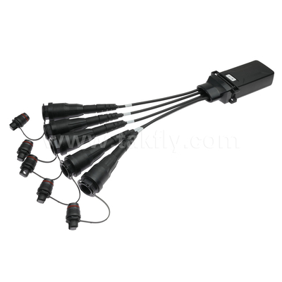 กันน้ํา 1X4 มินิ ซูเปอร์แทป ปิดเทอร์มินัลประเภท สายไฟเบอร์ออปติก PLC Splitter กับ Supertap ผู้หญิง Optitap สอดคล้อง