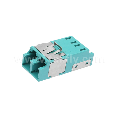 2 Port LC Duplex Quad dustproof Adapter V2 HD การปรับปรุงความเป็นฝุ่น