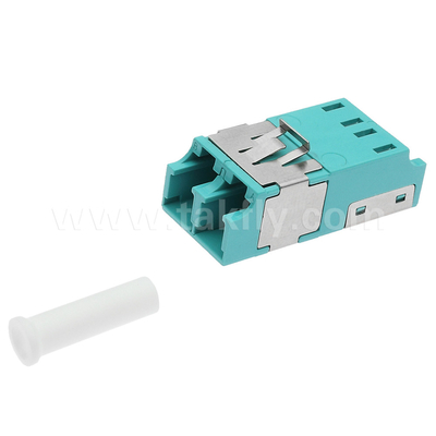2 Port LC Duplex Quad dustproof Adapter V2 HD การปรับปรุงความเป็นฝุ่น