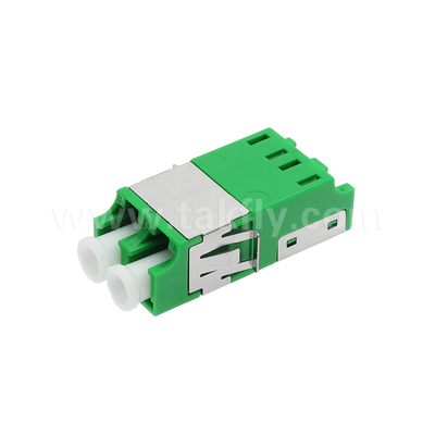 LC Duplex Fiber Optic Adapter Single Mode APC UPC ไม่มีฟลานจ์
