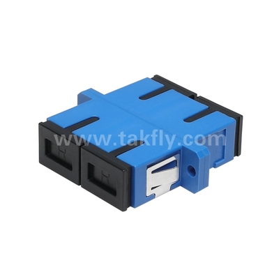SC Duplex Fiber Optic Adapter Single-Mode Multimode APC UPC เครื่องปรับไฟเบอร์ออปติก