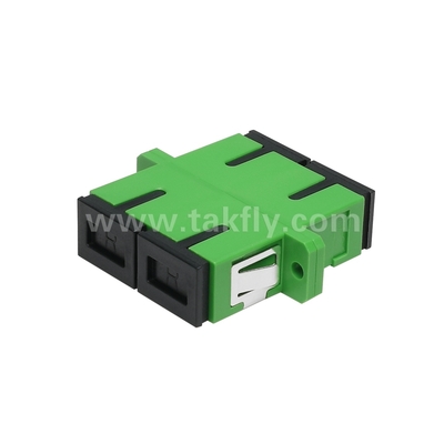 SC Duplex Fiber Optic Adapter Single-Mode Multimode APC UPC เครื่องปรับไฟเบอร์ออปติก